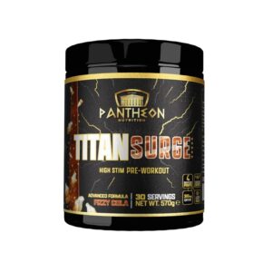 Pantheon Nutrition Titan Surge High Stim 570g Fizzy Cola - Image 1