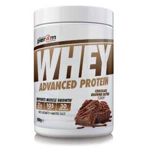 Per4m Advanced Whey Protein 900g Chocolate Brownie Batter - Image 1