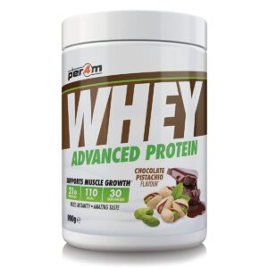 Per4m Advanced Whey Protein 900g Chocolate Pistachio - Image 1