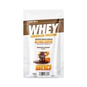 Per4m Advanced Whey Protein Sachet 30g Chocolate Orange - Image 1