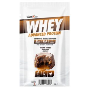 Per4m Advanced Whey Protein Sachet 30g Sticky Toffee - Image 1