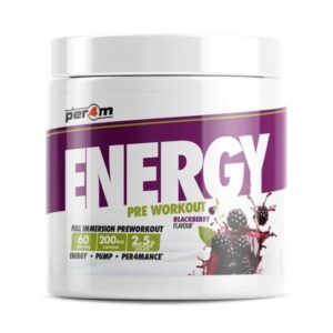 Per4m Energy Pre Workout 390g Blackberry - Image 1