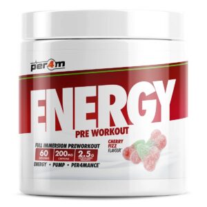 Per4m Energy Pre Workout 390g Cherry Fizz - Image 1
