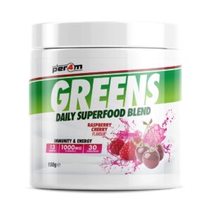 Per4m Greens 144g Raspberry Cherry - Image 1