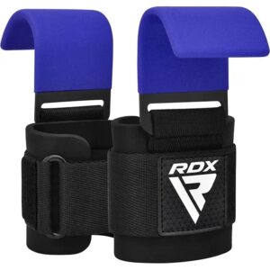RDX Gym Hook Strap Plus Blue - Image 1