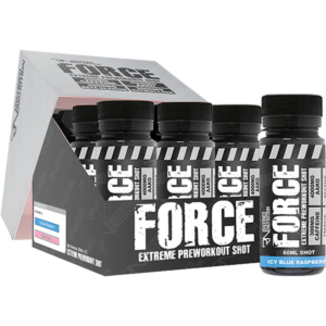 Refined-Nutrition-FORCE-Pre-Workout-Shots-12x60ml-Icy-Blue-Raspberry - Image 1