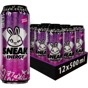 SNEAK Energy 12x500ml Purple Storm - Image 1