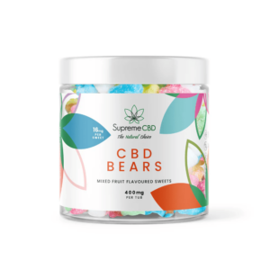 Supreme CBD CBD Gummy Tub (400mg) 150g Bears/Multi Fruit - Image 1
