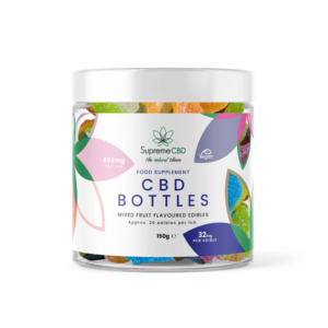 Supreme CBD CBD Gummy Tub (800mg) 150g Bottles/Multi Fruit - Image 1