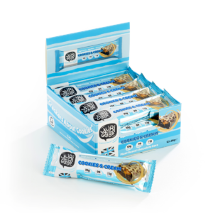 YuBi Bar Protein Bar 12x35g Cookies and Cream - Image 1