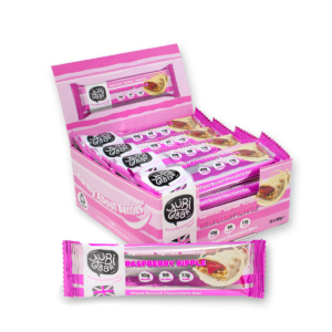 YuBi Bar Protein Bar 12x35g Raspberry Ripple - Image 1