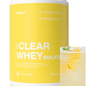 Vilgain Clear Whey Isolate 500g Lemon Splash - Image 1
