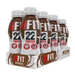 UFIT Protein RTD 8x500ml Chocolate - Image 1