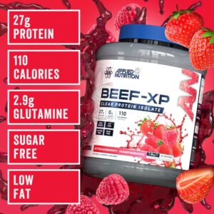Applied Nutrition Beef-XP 1.8kg Strawberry & Raspberry - Image 2