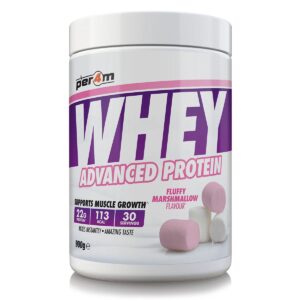 Per4m Advanced Whey Protein 900g Fluffy Marshmallow - Image 1